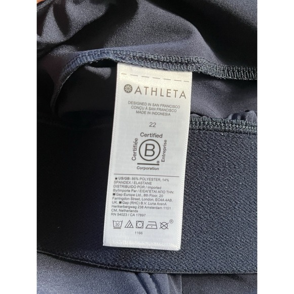 Athleta Brooklyn Heights Pleated Wide Leg Pants Pull On Lightweight, Size 22 - Picture 8 of 9